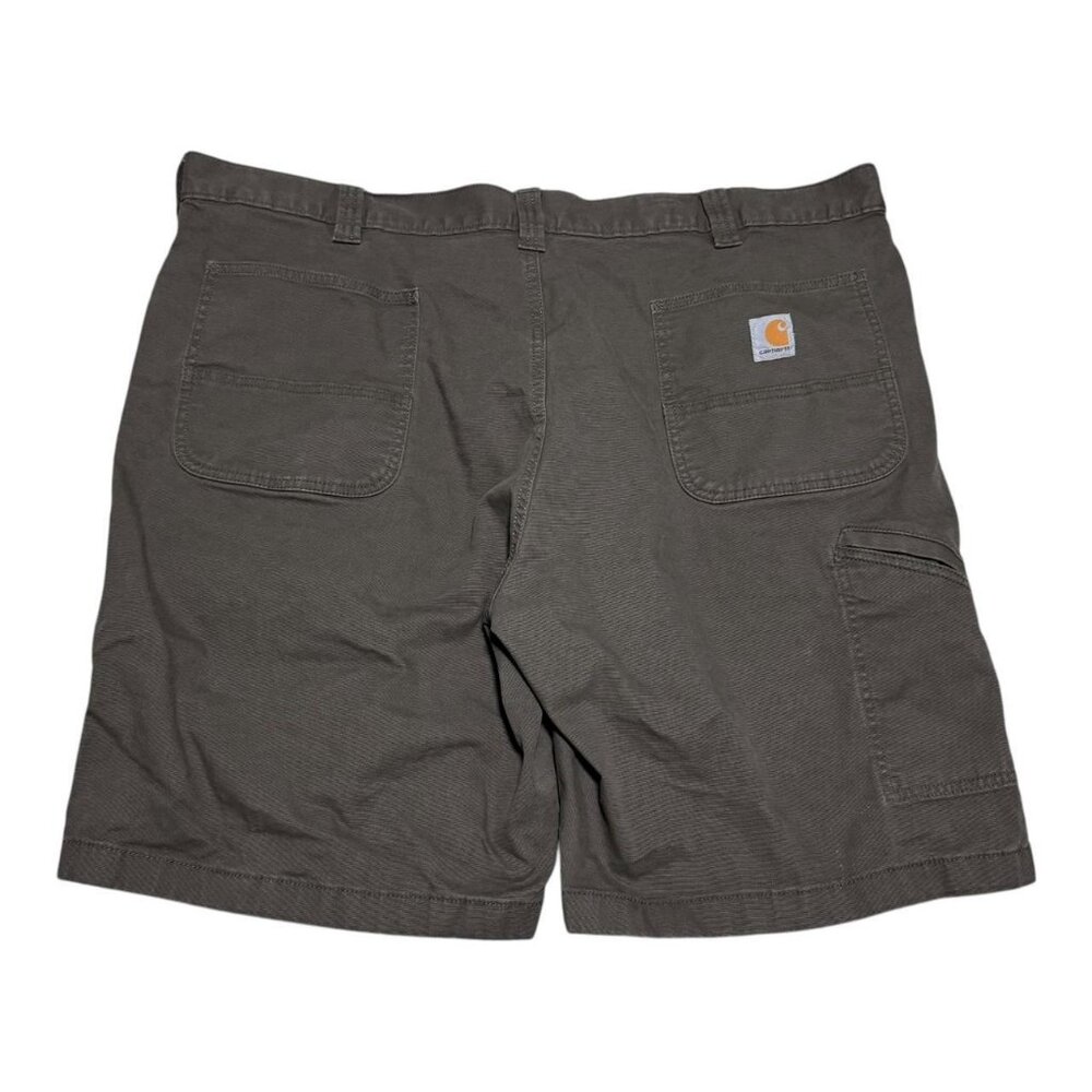 Carhartt 102514 217 Relaxed Fit Canvas Olive Green Cotton Blend Shorts Men's 44
